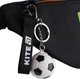 Дитяча сумка-бананка Kite Kids Football Player 25х18х15 см Чорна (K26-2577-2) - зображення 7