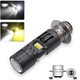 Двухцветная светодиодная лампа LED Motorcycle цоколь P15D для мотоцикла 3SMD 1860 28W 9-96V Ближний Дальний Белый Жёлтый свет (01470) - изображение 2