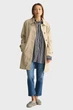 Жіноча темно-синя сорочка у смужку REL STRIPED Gant 38 4300285 - изображение 4