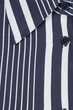 Жіноча темно-синя сорочка у смужку REL STRIPED Gant 38 4300285 - изображение 5