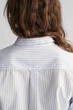 Жіноча сорочка у смужку REG CLASSIC POPLIN STRIPED Gant 38 4300214 - зображення 5