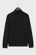 Чоловічий чорний вовняний гольф EXTRAFINE MERINO WOOL TURTLENECK Gant XXL 8050207 - изображение 5