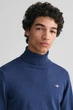 Чоловічий синій гольф ROLLNECK Gant XXL 8060070 - изображение 4