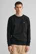 Чоловічий чорний світшот REG SHIELD C-NECK SWEAT Gant XXL 2006065 - изображение 1