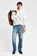 Чоловічий білий світшот EMBOSSED C-NECK Gant M 2015085 - изображение 2