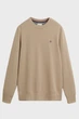Чоловічий бежевий світшот REG SHIELD C-NECK SWEAT Gant S 2006065 - изображение 5