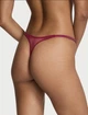 Комплект Sheer Shine Unlined Low-Cut Demi Bra Вишневий 34D-S - изображение 5