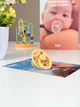 Соска пустышка BIBS Studio Colour Latex Round (круглая) Ladybug Friends – Pale Butter 2й размер 6-18месяцев - изображение 2