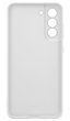 Чехол силиконовый Silicone Cover для Samsung Galaxy S21 FE (G990) White - изображение 5