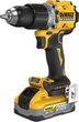 Bezszczotkowa wiertarko-wkrętarka z udarem DeWALT 18 V XR z 2 akumulatorami POWERSTACK 5 Ah (DCD805H2T-QW) - obraz 1