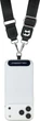 Pasek do smartfona Karl Lagerfeld Universal Strap Tether Patch Choupette Metal Logo Black (KLUCNCHPSPK) - obraz 2