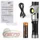Ручний ліхтар YEMAO YM-F303X 1600LM акумулятори 1x21700 (1x5000 mAh) поворотна голова - зображення 5