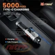 Ручний ліхтар YEMAO YM-F303X 1600LM акумулятори 1x21700 (1x5000 mAh) поворотна голова - зображення 11