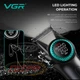 Комплект VGR STEPLERSS PRO 3 IN 1 BLACK машинка для стрижки (Clipper) триммер электробритва - изображение 5