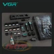 Комплект VGR STEPLERSS PRO 3 IN 1 BLACK машинка для стрижки (Clipper) триммер электробритва - изображение 8