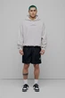 Чоловіче сіре худі Oversized Universe H GOTS Preach S 206271 - зображення 1