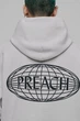 Чоловіче сіре худі Oversized Universe H GOTS Preach M 206271 - изображение 5