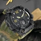 Чоловічі годинники Awarder 004 Тризуб срібло Army Green-Black - зображення 7