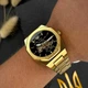 Чоловічий наручний годинник Awarder 026-3D Де би не був Gold-Black - изображение 3