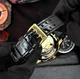 Чоловічий наручний годинник Awarder 021 Де би не був Gold-Black - изображение 9