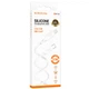 Дата кабель Borofone BX113 Lenny Type-C to Lightning 27W (1m) White - изображение 4