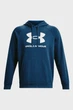 Чоловіче темно-синє худі UA Rival Fleece Logo HD Under Armour S 1379758-426 - изображение 5