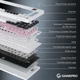 Клавіатура бездротова GamePro Asgard Valhalla QLAB Sakura Switch White With Display (MK160-W-D-QS-PRO) - зображення 8
