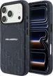 Etui Karl Lagerfeld Monogram Logo MagSafe do Apple iPhone 17 Pro Blue (KLHMP17L5PGKLMCB) - obraz 1