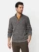 Свитер теплый на молнии мужской Camel Active knitted Troyer 409530-6K06-88 M Серый (4063366119683) - изображение 1