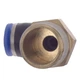 Штуцер цанговый (угловой) Ø6 МТ 3/8" SIGMA (7027101) - изображение 4
