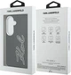 Чохол Karl Lagerfeld Grained Signature Metal Resin Logo для Samsung Galaxy S26 Black (KLHCS26SPGFKSRSK) - зображення 8