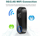 Tuya WiFi Видеодомофон HD 1080P W5 2.4G/5G Умная Камера Двусторонний Звук IP65 Аккумулятор 9000mAh - изображение 2
