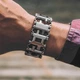 Браслет чоловічий RESTEQ металевий мультитул Tread Metric-Stainless сріблястий - зображення 4