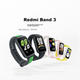 MI Redmi Band 3, чорний, смарт-браслет, цілодобовий моніторинг рівня кисню в крові, висока частота оновлення, великий екран, наддовгий час роботи від батареї, спортивний браслет, подарунок для хлопця чи дівчини - зображення 1