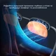 Умный подвесной массажер для шеи с функцией нагрева портативный 5 режимов (AA0914) - изображение 6