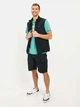 Футболка хлопковая длинная мужская Camel Active T-Shirt 1/2 Arm 409700-5T02-71 L Бирюзовая с принтом (4064478972166) - изображение 3