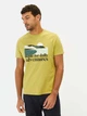 Футболка хлопковая длинная мужская Camel Active T-Shirt 1/2 409700-5T17-33 3XL Светло-зеленая (4064478973668) - изображение 1