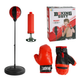 Боксерский набор для детей с перчатками и насосом Boxing Suit Высота стойки 70-106 см - изображение 8