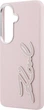 Чохол Karl Lagerfeld Grained Signature Metal Resin Logo для Samsung Galaxy S26 Pink (KLHCS26SPGFKSRSP) - зображення 6