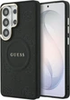 Чохол Guess Saffiano Peony Embossed Ring MagSafe для Samsung Galaxy S26 Ultra Black (GUHMS26LPSAMSECK) - зображення 1