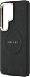 Чохол Guess Saffiano Peony Embossed Ring MagSafe для Samsung Galaxy S26 Ultra Black (GUHMS26LPSAMSECK) - зображення 6