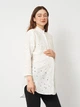 Батистовая рубашка для беременных и кормящих мам KOKO Boutique белая XXL - изображение 2