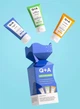 Набір для тіла Q+A Bodycare Heroes Gift Set, 3 х 50 мл - зображення 6