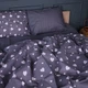 Простынь MirSon Бязь 17-0966 Hearts Story 150х220 см (2200013260332) - изображение 2