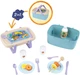 Zestaw naczyń Smoby Stitch koszyk piknikowy 2w1 16 elementów 760671 (3032163125167) - obraz 3