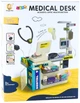 Zestaw lekarski LeanToys dentysta farmaceuta z akcesoriami i efektami 51 elementów 741161 (5905991077213) - obraz 1