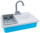 Zlewozmywak LeanToys Love House z obiegiem wody z akcesoriami 12 elementów 745882 (5905991083146) - obraz 2