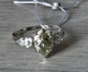 Серебряное кольцо с желтым муассанитом (9789508) - изображение 5