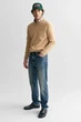 Чоловічий бежевий джемпер CLASSIC COTTON C-NECK Gant M 8030561 - изображение 2