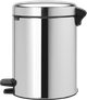 Відро для сміття Brabantia NewIcon з педаллю 5 л Блискуча сталь 112621 (8710755112621) - зображення 2
